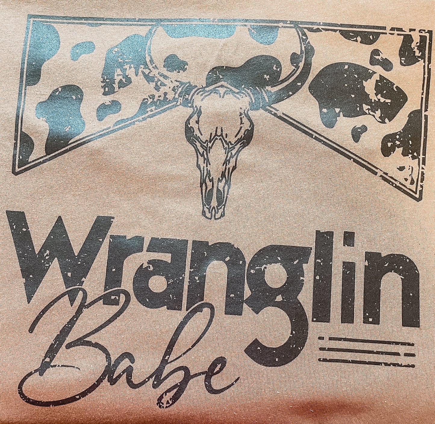 Wranglin Babe Western Tee