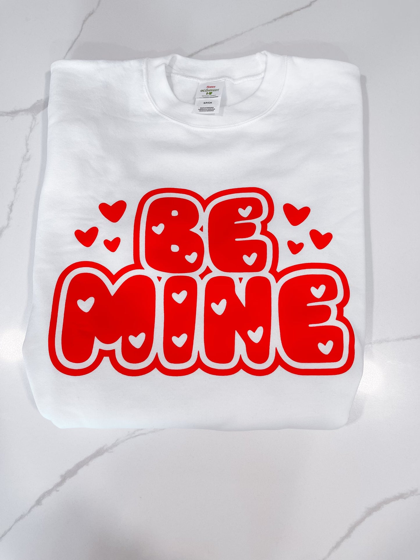 Be Mine Crew Neck Sweatshirt